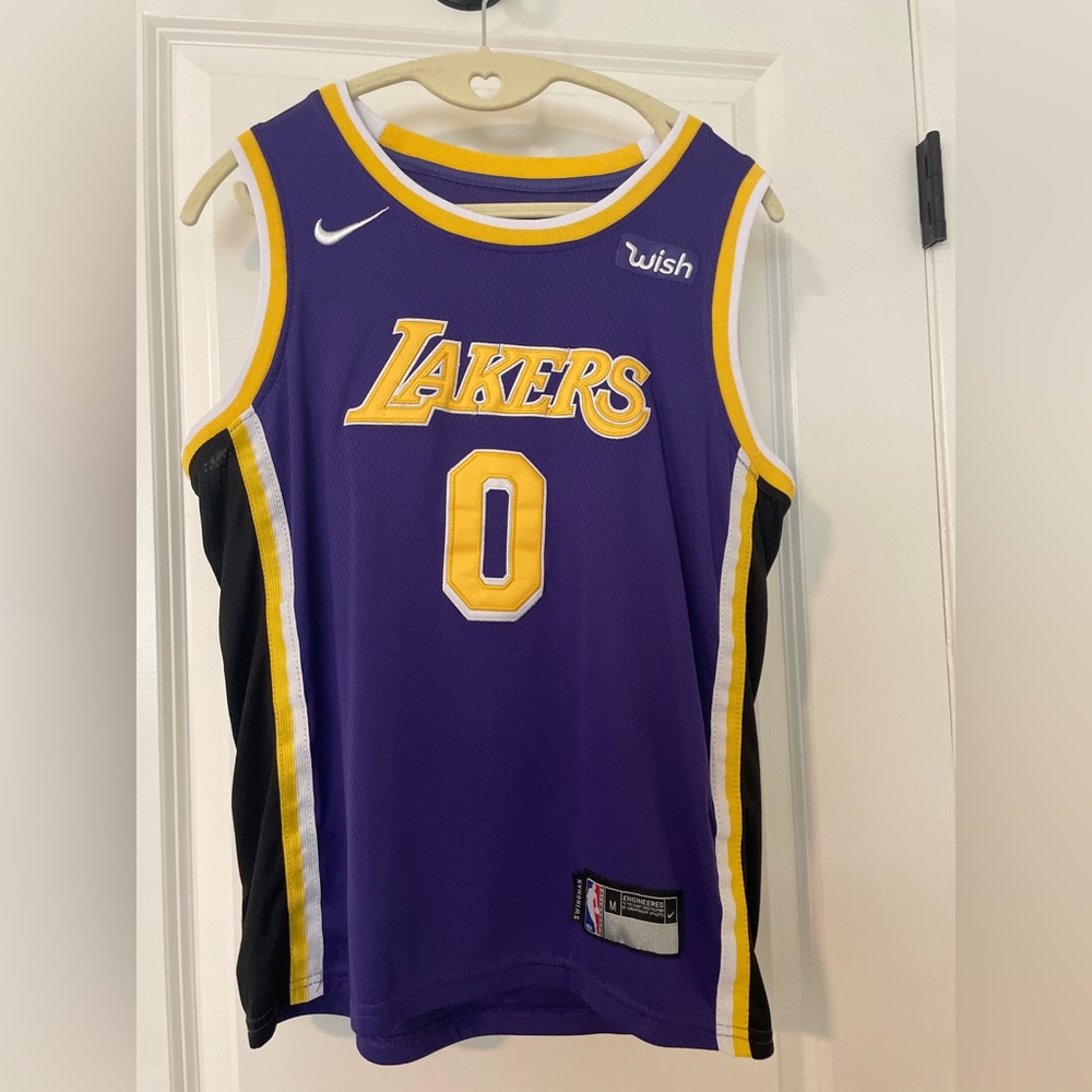 Kuzma Purple and Gold Lakers Jersey